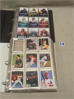 UPPER DECK BASEBALL CARD SET & ALBUM WITH CARDS: