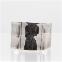 Solid Thick .925 Sterling Silver Cuff Bracelet