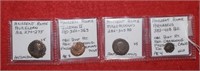 (4) Ancient Roman Coins
