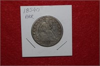 1854-O Seated Half Dollar w/ Arrows