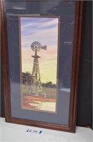 Signed & "d Windmill Print by Dan Brown 183/200