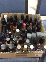 Box lot of nail polish
