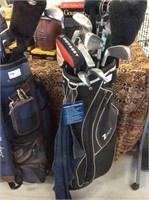 Golf clubs black Z tech bag
