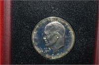 1971 Eisenhower Silver Dollar in Box