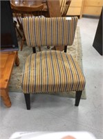 Striped chair