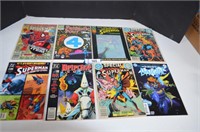 Vintage Superman, Spiderman, Fab 4 Comics
