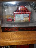 Coca-cola brand collectible mini clock