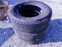 (3) Michelin 225/75/16 tires with no rims