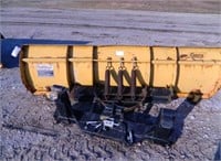 Curtis quick hitch snow plow for JD loader