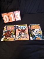 STAR WARS ISSUES 13,14,15  35 CENT COMIC BOOKS