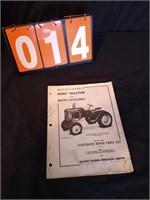 MASSEY-HARRIS PONY TRACTOR 1954 OWNER'S MANUAL