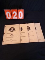 WHITE TRACTOR SHOP MANUALS GROUP OF 4