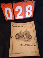 1949 MASSEY-HARRIS PONY TRACTOR MANUAL