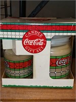 Coca-Cola candle gift set NIP