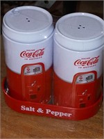 Coca-Cola salt and pepper shakers