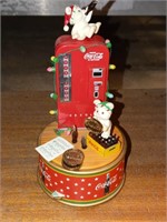 Coca Cola Christmas music box
