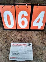 WINCHESTER 9MM LUGER 115GR 100 ROUNDS