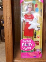 Coca-Cola party Barbie NIB