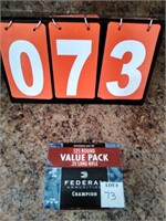 525 ROUNDS OF FEDERAL 22LR