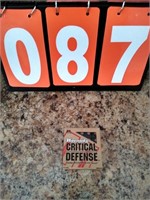 HORNADY CRITICAL DEFENSE 9MM LUGER 25 ROUNDS 115GR