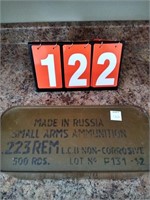 500 ROUNDS RUSSIA NON-CORRISIVE 223 REM SEALED