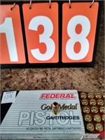 50 ROUNDS 45 AUTO 230GR. JHP-NOTCHED RELOADS