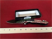 M-Tech Tactical American Flag Pocket Knife