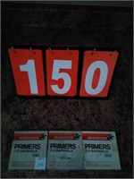 245 TOTAL WHINCHESTER W209 PRIMERS FOR SHOTSHELLS