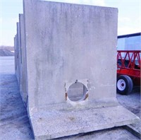 (7) 8'x8' concrete silage walls