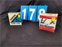 36 ROUNDS FEDERAL & WINCHESTER 12 GA EARLY BOXES