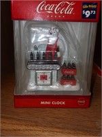 Coca Cola mini clock