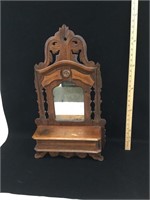 Antique Victorian East Lake Style Shaving Mirror