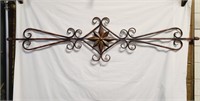 Metal Scroll Wall Art  49 Inches