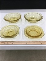 Depression Glass “Madrid Amber? by Federal Glass