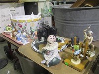 2 TRAYS FIGURINES & MORE
