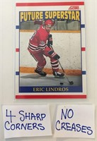 1990 Score Hockey Card - Eric Lindros - Future Sup