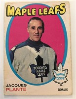 1971 Opee-chee Hockey Card - Jacques Plante