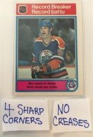 1982 Opee-chee Hockey Card - Wayne Gretzky - Recor