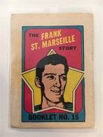 1972 Topps Hockey Story Booklet - Frank St. Marsei