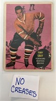 1962 Topps Hockey Card - Terry Gray