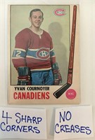 1969 Topps Hockey Card - Yvan Cournoyer