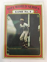 1971 Topps Baseball Card - World Series Game #4
