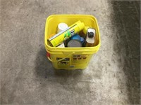 BUCKET OF CLEANERS