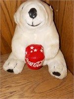 Coca-Cola polar bear stuffed animal