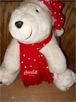 Coca-Cola polar bear stuffed animal collectors