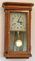 Waltham Solid Oak 31 Day Chime Clock