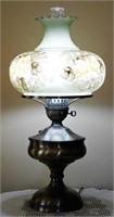 Vintage Electric Hurricane Table Lamp