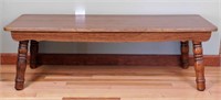 Wood Veneer Coffee Table/ Bench