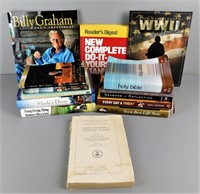 Billy Graham, Joel Osteen Books +