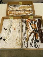 (3) Flats of Misc. Necklaces (Modern)